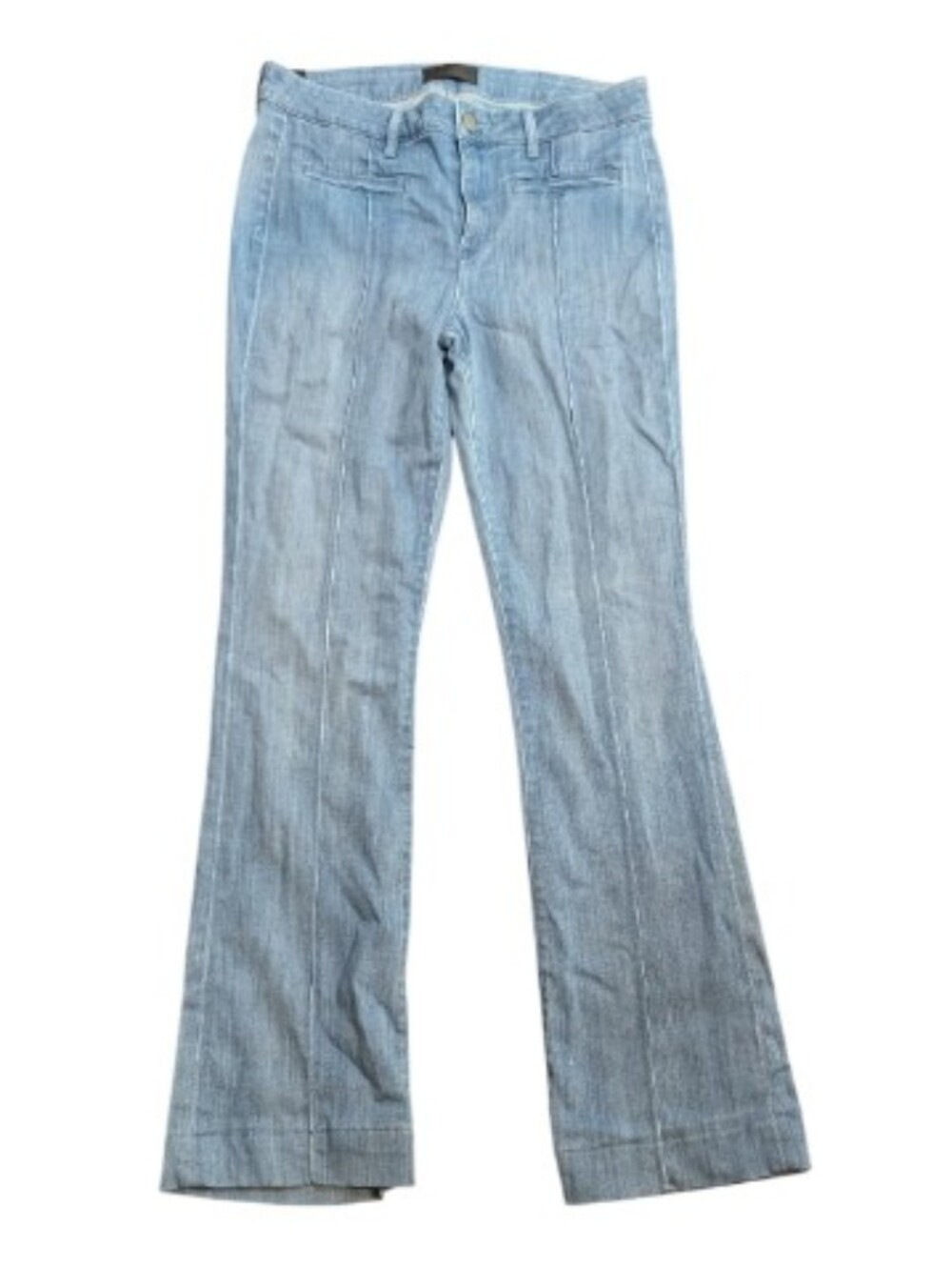 Vince High-rise, Pintuck, Bootcut Jeans In Summer Blue Size 28